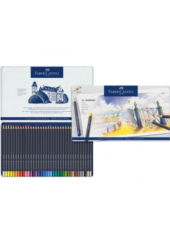 Faber Castell Goldfaber Kuru Boya Kalemi Seti 36 Renk