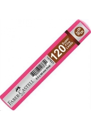 Faber Castell Grip Kalem Ucu 0.5mm 2B 120li Pembe