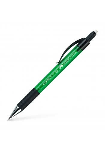 Faber Castell Grip Matic Versatil Uçlu Kalem 1318 0.5mm Yeşil
