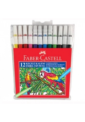 Faber Castell Keçeli Kalem 12 li