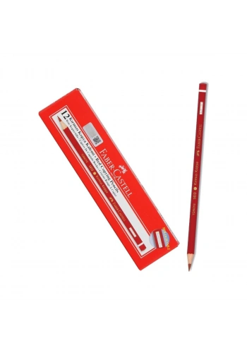 Faber Castell Kırmızı Kopya Kalemi 12 Adet