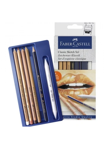 Faber-Castell Kömür Sketch Seti