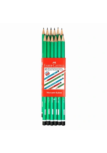 Faber Castell Mercanlı Kurşun Kalem 12 Adet
