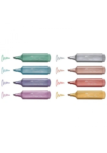 Faber Castell Metalik İşaretleme Kalemi Seti 8 Renk