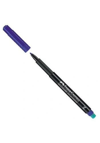 Faber Castell Multimark 1525 Permanent Asetat Kalemi 1.0 mm (M) MAVİ