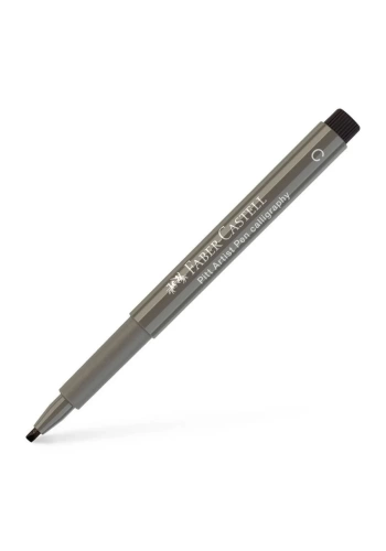 Faber Castell Pitt Artist Pen Calligraphy Çizim Kalemi Sıcak Gri C