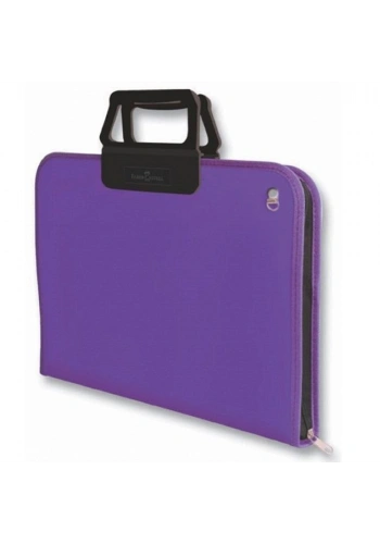 Faber-Castell Proje Çantası 28x38 Cm Mor