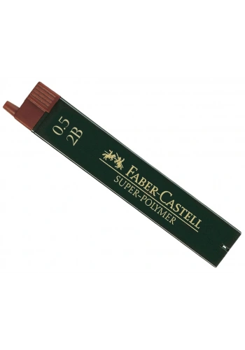 Faber Castell Super Polymer Kalem Ucu 0.5mm 12li 2B