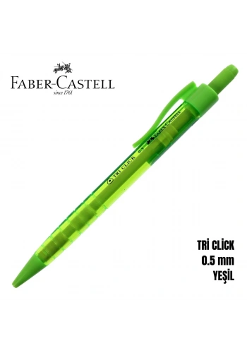 Faber-Castell Tri Click Versatil 0.5mm Yeşil