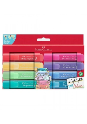 FABER FOSFORLU KALEM K 46 PASTEL RENK 8 Lİ 3025462600