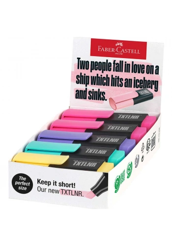 Faber Fosforlu Kalem Mini 10 Mixed Pastel B 5030154212000