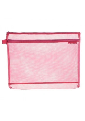 FABER MESH DOSYA A4 PEMBE 000101