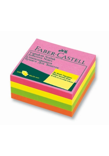 FABER YAPIŞKANLI NOTLUK MİNİ KÜP 50x50 565839