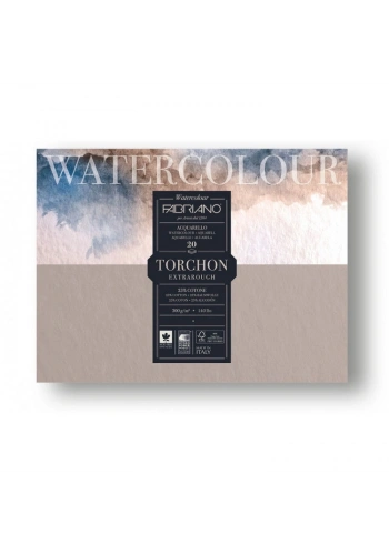 Fabriano Watercolour Studio Torchon Geniş Dokulu Sulu Boya Defteri Blok 270 gr. 31x46 cm. 20 yaprak