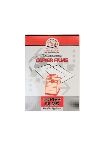 Factory&Genuine Fotokopi Asetatı A4 100lü 100 Mikron