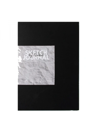Fanart Academy Sketch Journal 110 GR 60 YP A4 Siyah 8664