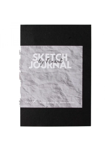 Fanart Academy Sketch Journal 110 GR 60 YP A6 Siyah 8664