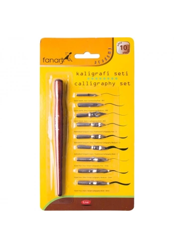 Fanart Kaligrafi Seti 10 Parça
