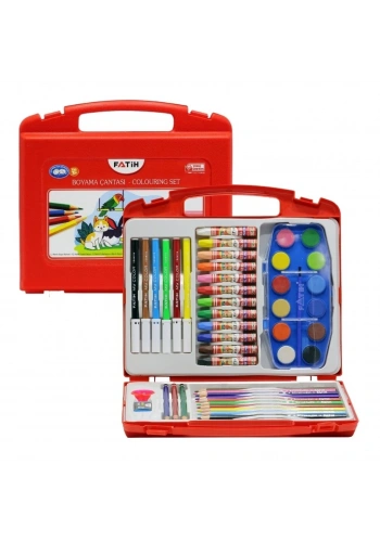 Fatih Boyama Seti Çantalı 47 Parça