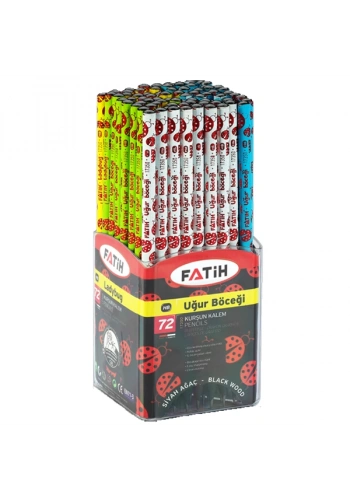 Fatih Kurşun Kalem Siyah Lata Uğur Böceği 17350
