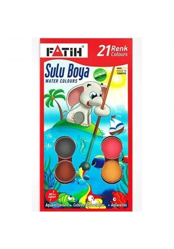 Fatih Sulu Boya 21 Renk K-21