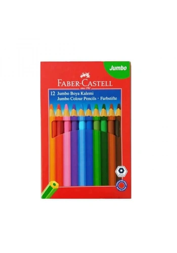 FC Jumbo Kuru Boya 12 Renk Karton Kutu (5171951000)