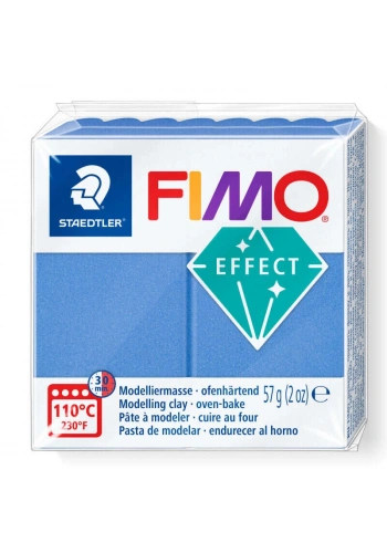 Fimo Effect Polimer Kil 57 g Metallic Blue 31