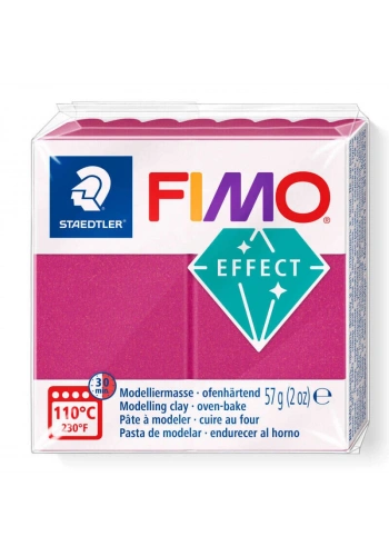 Fimo Effect Polimer Kil 57 g Metallic Bordeaux 21