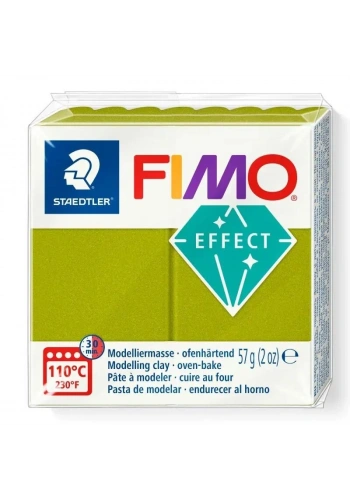 Fimo Effect Polimer Kil 57 g Metallic Green 51