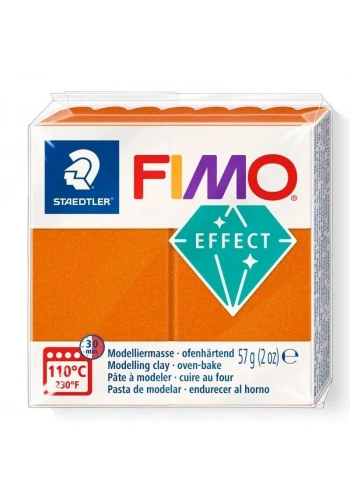 Fimo Effect Polimer Kil 57 g Metallic Orange 41