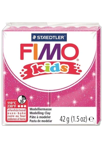 Fimo Kids Modelleme Kili 42 g Glitter Pink 262