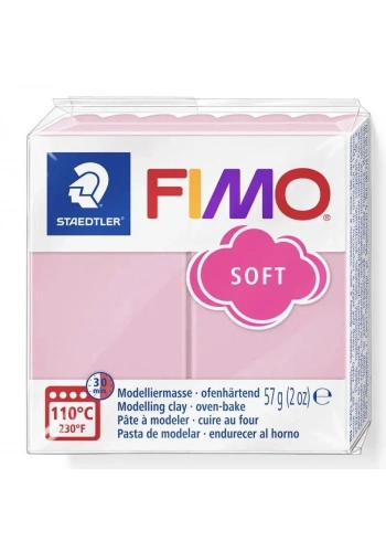 Fimo Soft Polimer Kil 57 g Strawberry Cream T21