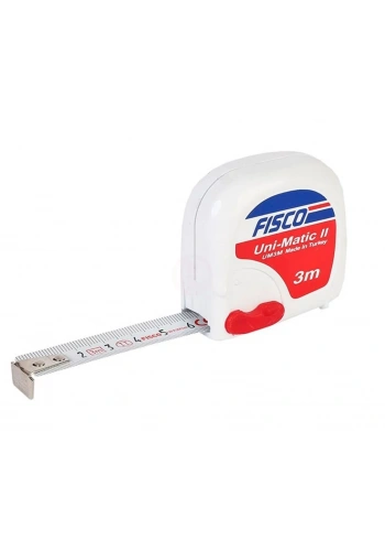 Fisco Çelik Şerit Kısa Metre Unimatic 5 Mt 16 mm