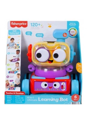 Fisher Price 4 Ü 1 Arada Eğlenceli Robot (Tr-En)