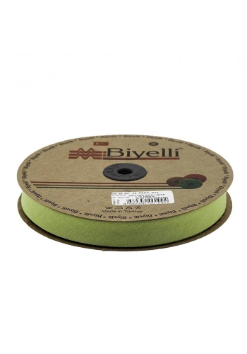 Fıstık Yeşili Koton Biye D13