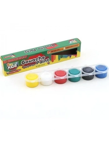 FUNNY KIDS 3400 6 RENK GUAJ BOYA 15 ml 05699