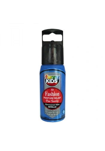 Funny Kids Boyutlu Boncuk Boya Metalik 60 Cc. (FNNY-BBM-060-049**)