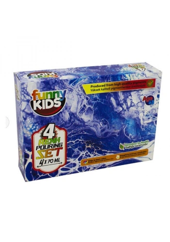 Funny Kids Pouring Boya 70 Cc.x 4 Renk (FNNY-PRG-060-05701)