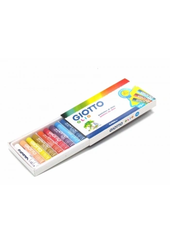 Giotto Olio - Yağlı Pastel Boya (Silindir) 12 Renk