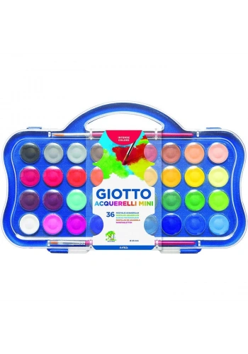 Giotto Sulu Boya 36 Renk 23 mm. ÇapGiotto Sulu Boya 36 Renk 23 mm. Çap