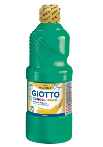 Giotto Tempera Guaj Boya 500 ml. KOYU YEŞİL