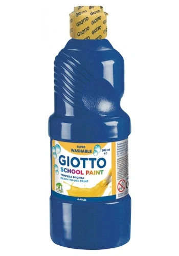 Giotto Tempera Guaj Boya 500 ml. KOYU MAVİ