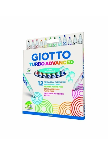 Giotto Turbo Advanced Keçeli Kalem 12 Renk