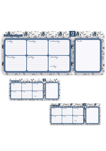 Gıpta Data Week Planner Sert Kapak Defter 13x30 57 YP