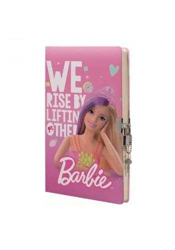 Gıpta Hatıra Defteri Barbie Kilitli İp.Dkş.Sert Kapak 14x20 96 YP