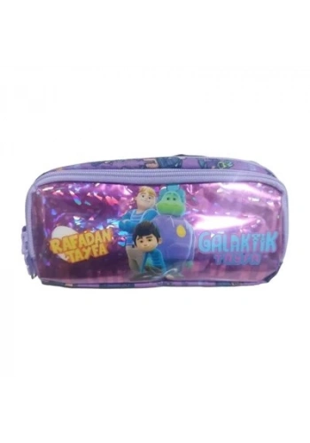 GIPTA K919000 RAFADAN TAYFA KALEM ÇANTASI 2 BÖLMELİ MOR