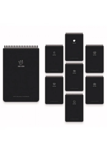 Gıpta Kıngs Book Sp.pp.Kapak bloknot A4 80 YP Çizgili