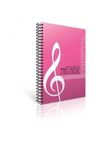 Gıpta Müzik Defteri Spiralli PP Kapak A4 60 Yp. (3-1581000-2011)