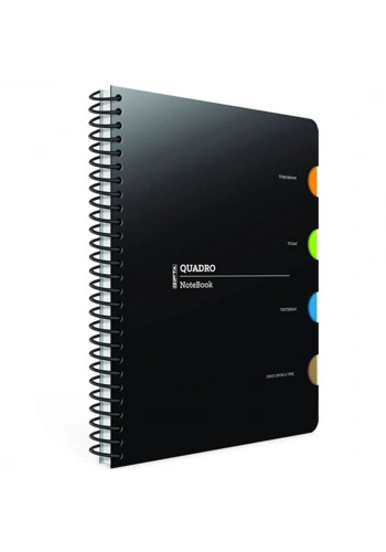 Gıpta Not Defteri Quadro Spr Plastik Kapak 17x24 150-1