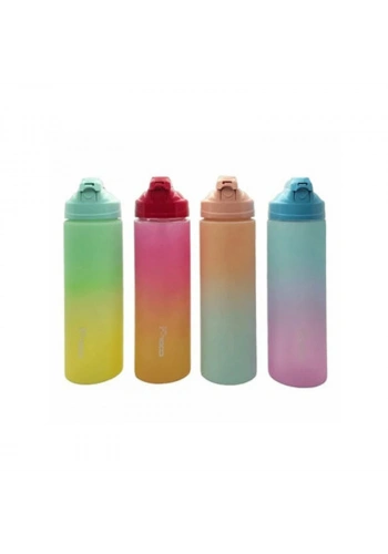 GIPTA PİPETLİ MATARA PCTG 4 RENK MIX 700 ML K7587